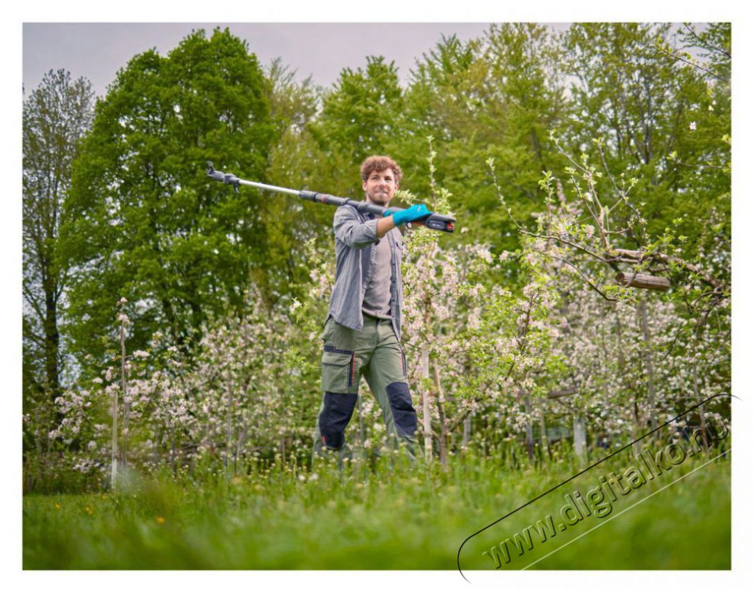 Gardena HighCut 360/18V P4A Akkumul&aacute;toros, teleszk&oacute;pos &aacute;gv&aacute;g&oacute; oll&oacute; k&eacute;szlet H&aacute;ztart&aacute;s / Otthon / K&uuml;lt&eacute;r - K&uuml;lt&eacute;r / kerti term&eacute;k / grill - S&ouml;v&eacute;ny / k&eacute;zi fű &eacute;s lomb v&aacute;g&oacute; - 518717