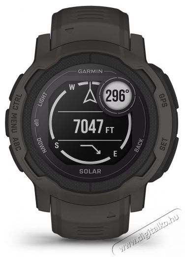 Garmin Instinct 2 Solar okos&oacute;ra - grafit Mobil / Kommunik&aacute;ci&oacute; / Smart - Okos eszk&ouml;z - Okos&oacute;ra - 494819