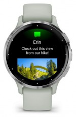 Garmin Venu 3S zs&aacute;lya, ez&uuml;st kerettel, szilikon sz&iacute;jjal okos&oacute;ra Mobil / Kommunik&aacute;ci&oacute; / Smart - Okos eszk&ouml;z - Okos&oacute;ra - 501030