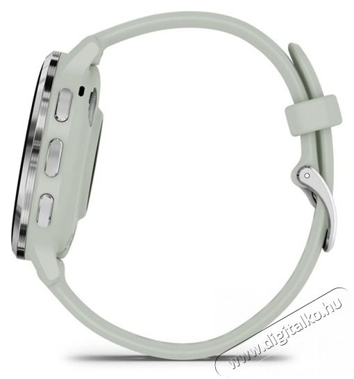Garmin Venu 3S zs&aacute;lya, ez&uuml;st kerettel, szilikon sz&iacute;jjal okos&oacute;ra Mobil / Kommunik&aacute;ci&oacute; / Smart - Okos eszk&ouml;z - Okos&oacute;ra - 501030
