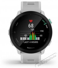 Garmin Forerunner 55 Whitestone okos&oacute;ra (010-02562-11) Mobil / Kommunik&aacute;ci&oacute; / Smart - Okos eszk&ouml;z - Okos&oacute;ra - 505467