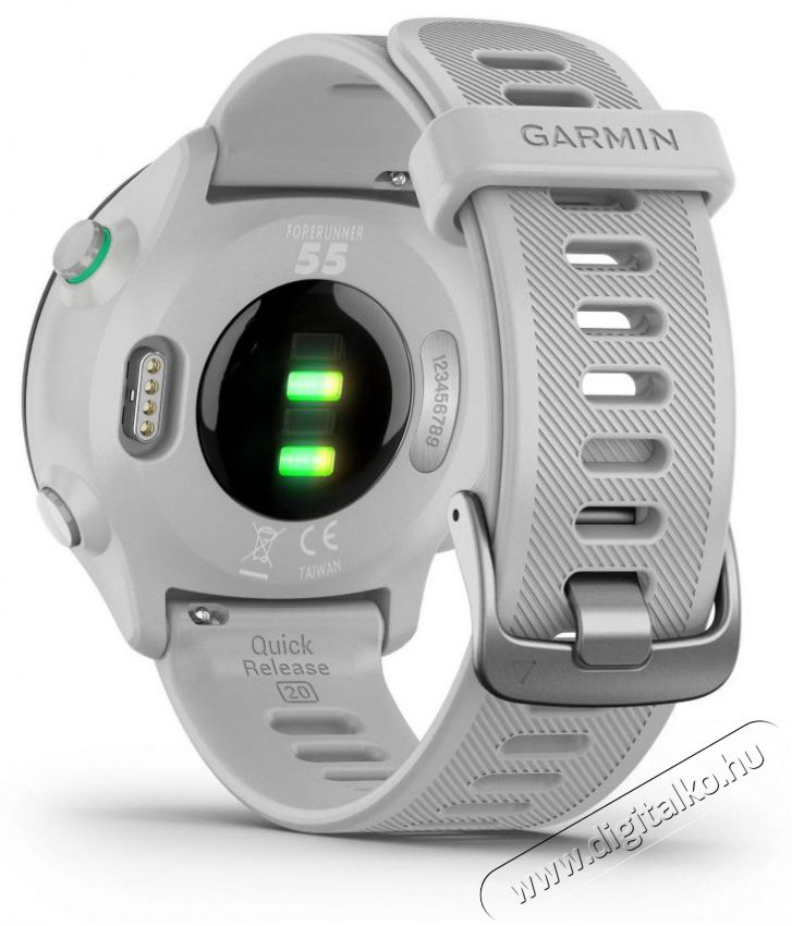 Garmin Forerunner 55 Whitestone okos&oacute;ra (010-02562-11) Mobil / Kommunik&aacute;ci&oacute; / Smart - Okos eszk&ouml;z - Okos&oacute;ra - 505467