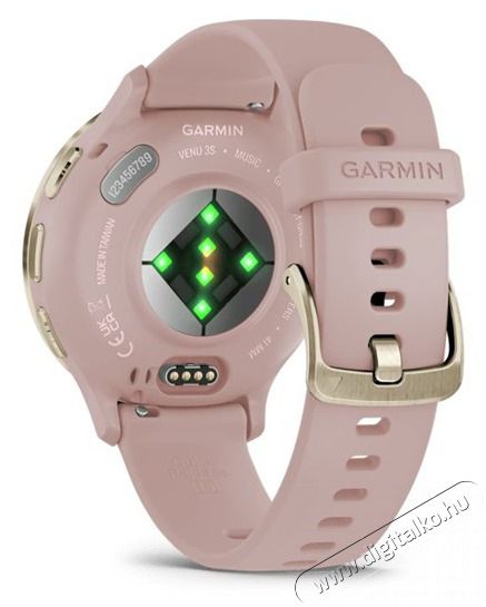 Garmin Venu 3S r&oacute;zsa kr&eacute;marany, szilikon sz&iacute;jjal okos&oacute;ra Mobil / Kommunik&aacute;ci&oacute; / Smart - Okos eszk&ouml;z - Okos&oacute;ra - 508869