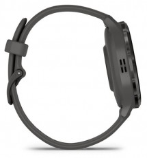 Garmin Venu 3S sz&uuml;rke, sz&uuml;rke kerettel, szilikon sz&iacute;jjal okos&oacute;ra Mobil / Kommunik&aacute;ci&oacute; / Smart - Okos eszk&ouml;z - Okos&oacute;ra - 508870