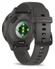 Garmin Venu 3S sz&uuml;rke, sz&uuml;rke kerettel, szilikon sz&iacute;jjal okos&oacute;ra Mobil / Kommunik&aacute;ci&oacute; / Smart - Okos eszk&ouml;z - Okos&oacute;ra - 508870