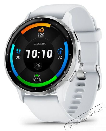 Garmin Venu 3 homokkő, ez&uuml;st kerettel, szilikon sz&iacute;jjal okos&oacute;ra Mobil / Kommunik&aacute;ci&oacute; / Smart - Okos eszk&ouml;z - Okos&oacute;ra - 513878