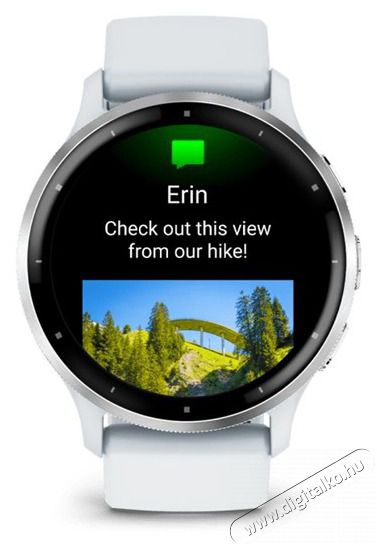 Garmin Venu 3 homokkő, ez&uuml;st kerettel, szilikon sz&iacute;jjal okos&oacute;ra Mobil / Kommunik&aacute;ci&oacute; / Smart - Okos eszk&ouml;z - Okos&oacute;ra - 513878