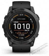 Garmin Epix Pro (Gen 2) 51 mm - sz&uuml;rke, fekete szilikon sz&iacute;jjal Mobil / Kommunik&aacute;ci&oacute; / Smart - Okos eszk&ouml;z - Okos&oacute;ra - 522736