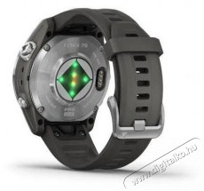 Garmin Fenix 7S Pro Solar - ez&uuml;st, grafitsz&uuml;rke szilikon sz&iacute;jjal Mobil / Kommunik&aacute;ci&oacute; / Smart - Okos eszk&ouml;z - Okos&oacute;ra - 522725