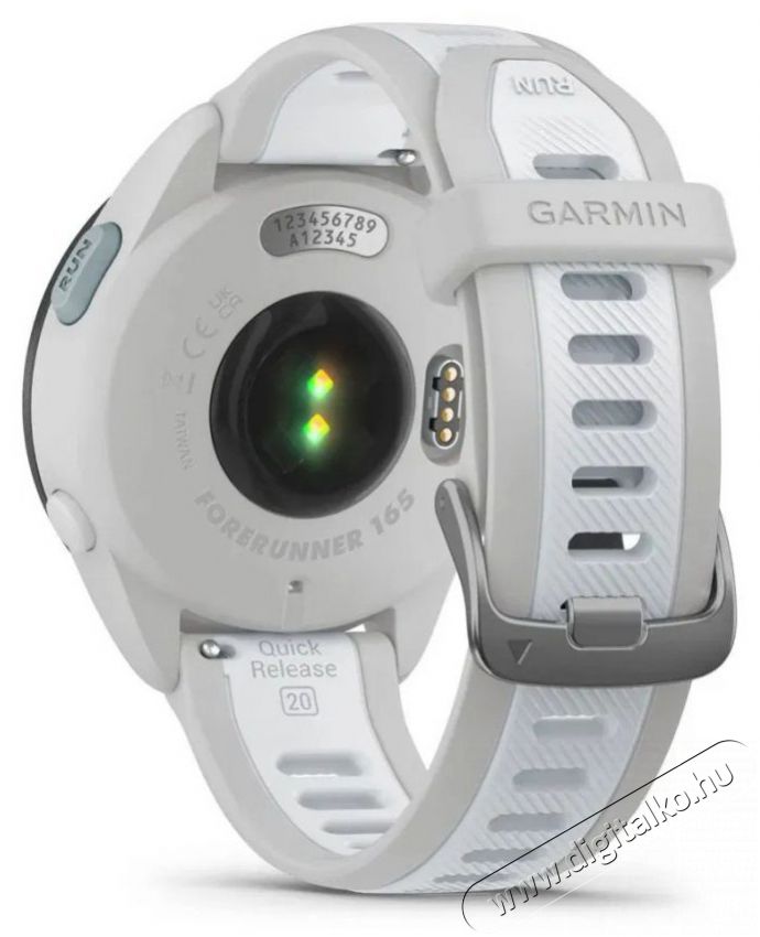 Garmin Forerunner 165 Mist Grey/Whitestone Mobil / Kommunik&aacute;ci&oacute; / Smart - Okos eszk&ouml;z - Okos&oacute;ra - 522718