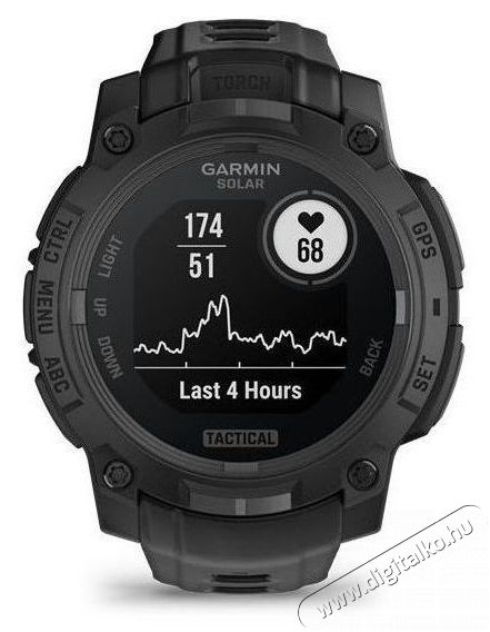 Garmin Instinct 3, 45 mm Solar Tactical Edition Black Mobil / Kommunik&aacute;ci&oacute; / Smart - Okos eszk&ouml;z - Okos&oacute;ra - 522727