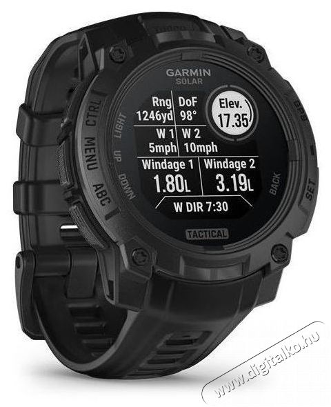 Garmin Instinct 3, 45 mm Solar Tactical Edition Black Mobil / Kommunik&aacute;ci&oacute; / Smart - Okos eszk&ouml;z - Okos&oacute;ra - 522727