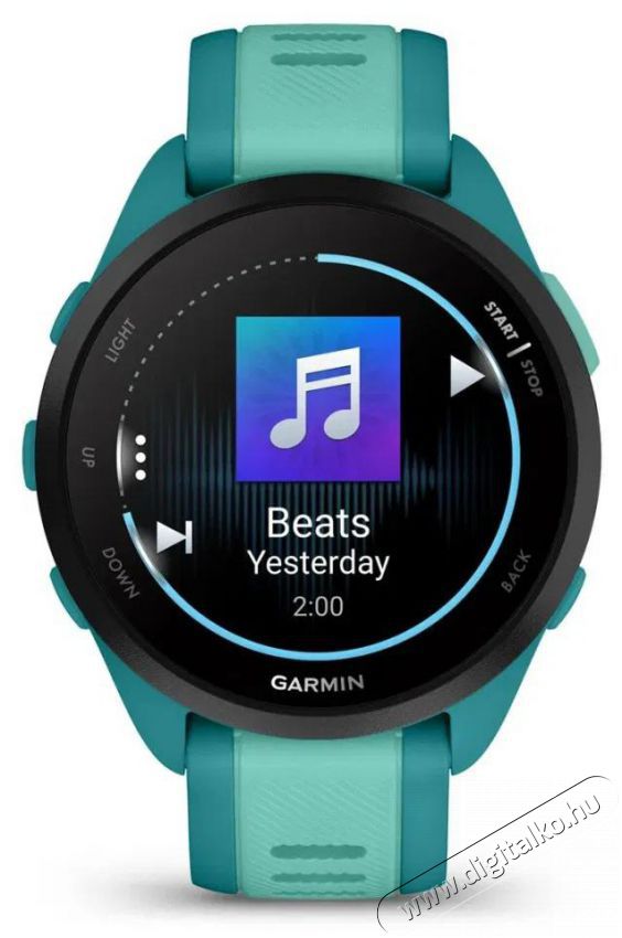 Garmin Forerunner 165 Music Turquoise/Aqua Mobil / Kommunik&aacute;ci&oacute; / Smart - Okos eszk&ouml;z - Okos&oacute;ra - 522749