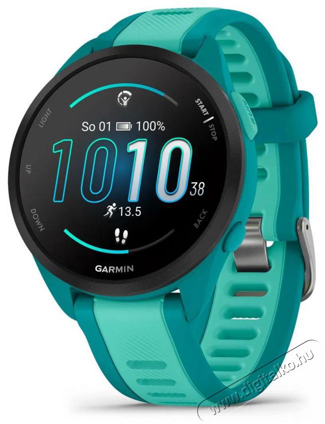 Garmin Forerunner 165 Music Turquoise/Aqua Mobil / Kommunik&aacute;ci&oacute; / Smart - Okos eszk&ouml;z - Okos&oacute;ra - 522749