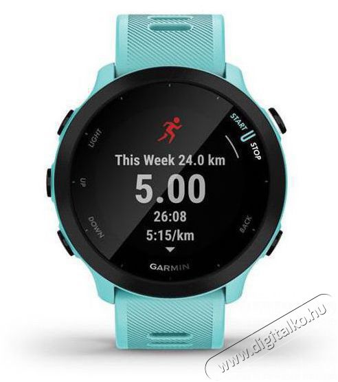 Garmin Forerunner 55 Aqua Mobil / Kommunik&aacute;ci&oacute; / Smart - Okos eszk&ouml;z - Okos&oacute;ra - 522747