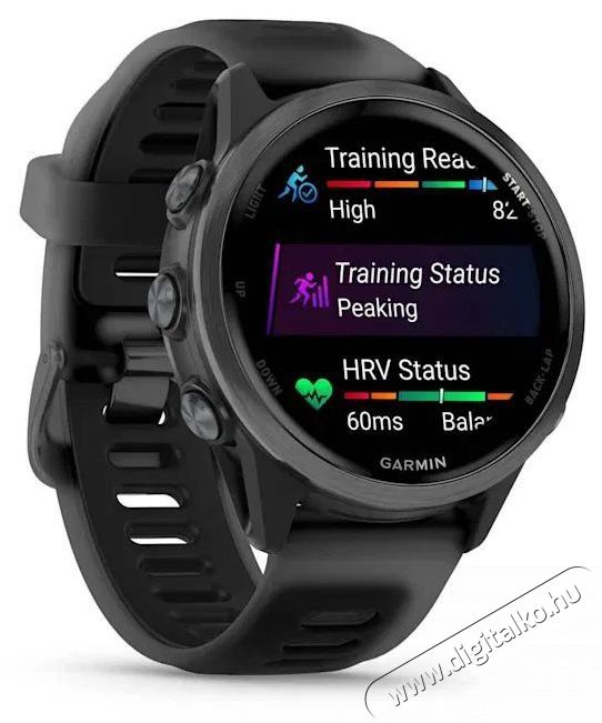 Garmin Forerunner 570 42mm Black Mobil / Kommunik&aacute;ci&oacute; / Smart - Okos eszk&ouml;z - Okos&oacute;ra - 522751