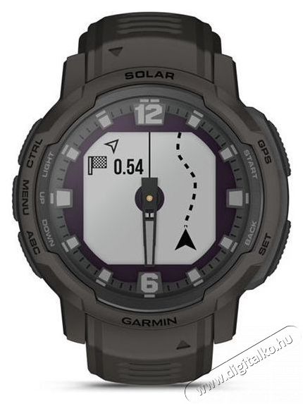 Garmin Instinct Crossover Solar Graphite Mobil / Kommunik&aacute;ci&oacute; / Smart - Okos eszk&ouml;z - Okos&oacute;ra - 522733