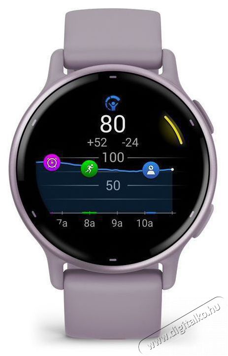 Garmin V&iacute;voactive 5 orchidea, szilikon sz&iacute;jjal Mobil / Kommunik&aacute;ci&oacute; / Smart - Okos eszk&ouml;z - Okos&oacute;ra - 522720