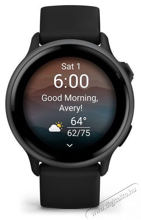 Garmin V&iacute;voactive 6 Slate/Black Band Mobil / Kommunik&aacute;ci&oacute; / Smart - Okos eszk&ouml;z - Okos&oacute;ra - 522715