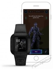 Garmin v&iacute;vofit junior3 Black Panther Mobil / Kommunik&aacute;ci&oacute; / Smart - Okos eszk&ouml;z - Okos&oacute;ra - 522750