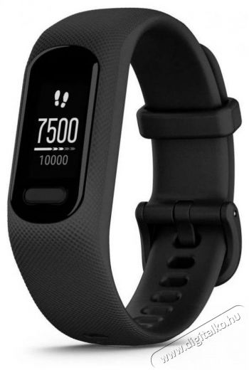 Garmin vivosmart5 Black (m&eacute;ret: S/M) Mobil / Kommunik&aacute;ci&oacute; / Smart - Okos eszk&ouml;z - Okos kark&ouml;tő - 522735