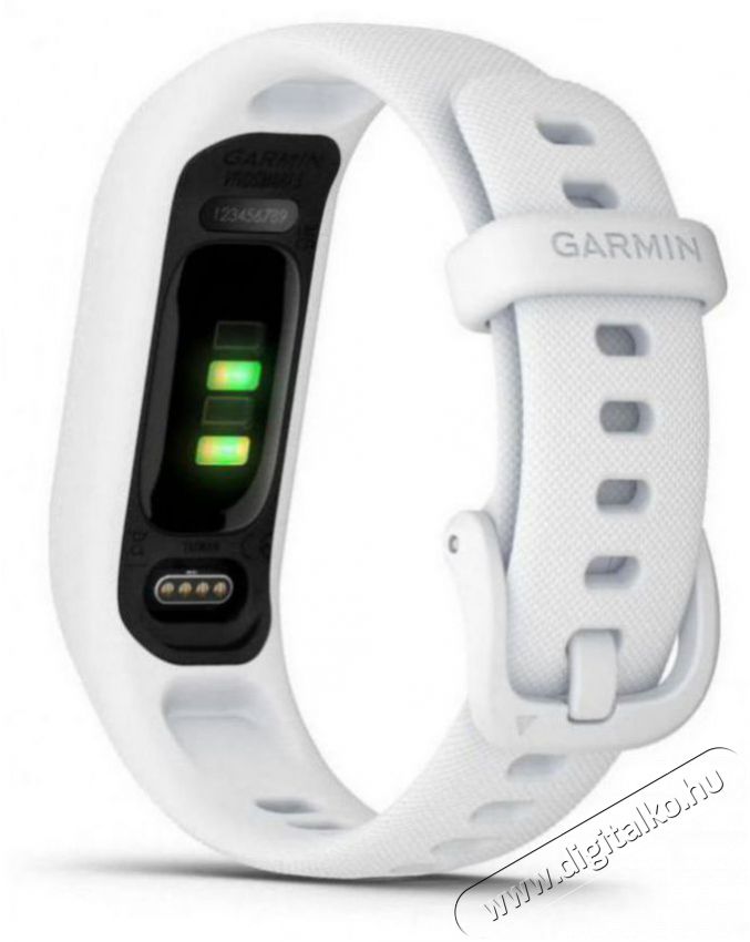 Garmin vivosmart5 White (m&eacute;ret: S/M) Mobil / Kommunik&aacute;ci&oacute; / Smart - Okos eszk&ouml;z - Okos kark&ouml;tő - 522746