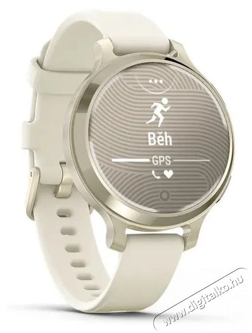 Garmin Lily 2 Active Lunar Gold / Bone Silicone Band Mobil / Kommunik&aacute;ci&oacute; / Smart - Okos eszk&ouml;z - Okos&oacute;ra - 527187