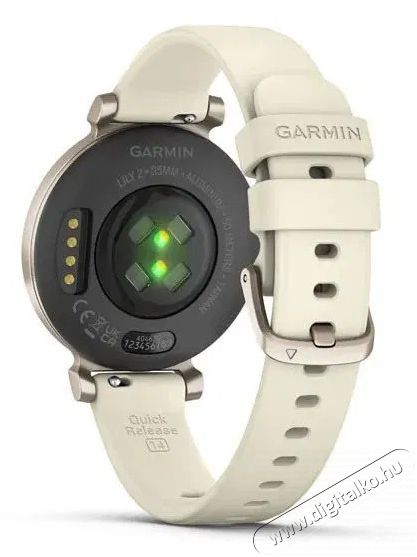Garmin Lily 2 Active Lunar Gold / Bone Silicone Band Mobil / Kommunik&aacute;ci&oacute; / Smart - Okos eszk&ouml;z - Okos&oacute;ra - 527187