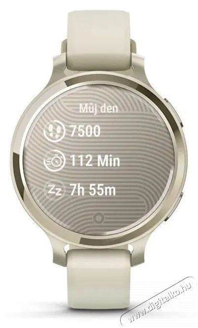 Garmin Lily 2 Active Lunar Gold / Bone Silicone Band Mobil / Kommunik&aacute;ci&oacute; / Smart - Okos eszk&ouml;z - Okos&oacute;ra - 527187