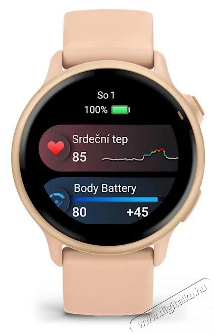 Garmin V&iacute;voactive 6 Metallic Pink Dawn/Pink Dawn Band Mobil / Kommunik&aacute;ci&oacute; / Smart - Okos eszk&ouml;z - Okos&oacute;ra - 527188