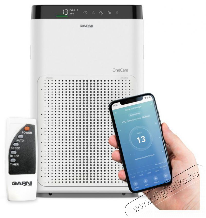 GARNI 15T OneCare L&eacute;gtiszt&iacute;t&oacute; Sz&eacute;ps&eacute;g&aacute;pol&aacute;s / Eg&eacute;szs&eacute;g - L&eacute;gtiszt&iacute;t&oacute; / p&aacute;r&aacute;s&iacute;t&oacute; / p&aacute;r&aacute;tlan&iacute;t&oacute; - L&eacute;gtiszt&iacute;t&oacute; - 524805
