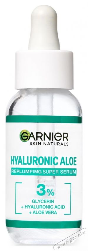 Garnier Skin Naturals Hyaluronic Aloe a bőr felt&ouml;lt&eacute;s&eacute;re, hialuronsav sz&eacute;rum, 30 ml Sz&eacute;ps&eacute;g&aacute;pol&aacute;s / Eg&eacute;szs&eacute;g - Arc / bőr &aacute;pol&aacute;s - Kieg&eacute;sz&iacute;tő - 536604