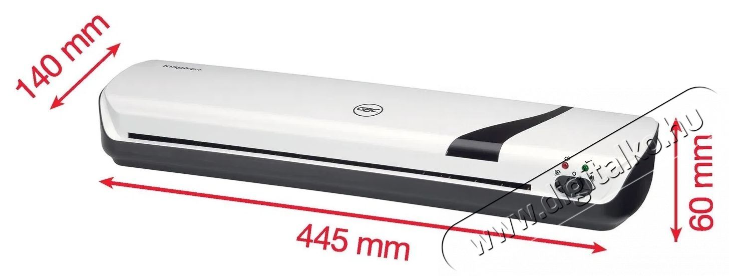 GBC Inspire+ A3 feh&eacute;r lamin&aacute;l&oacute;g&eacute;p Iroda &eacute;s sz&aacute;m&iacute;t&aacute;stechnika - Pap&iacute;r kezelő term&eacute;k - Lamin&aacute;l&oacute; - 496407