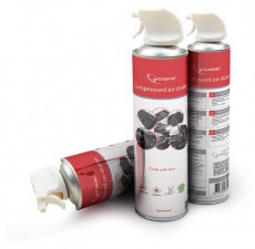 Gembird 600ml szórófejes sűrített levegő spray - Fotó-Videó kiegészítők - Tisztító eszköz - 409631