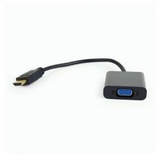 Gembird HDMI v1.4 - VGA adapter fekete Tv kieg&eacute;sz&iacute;tők - K&aacute;bel / csatlakoz&oacute; - Hdmi k&aacute;bel - 453488