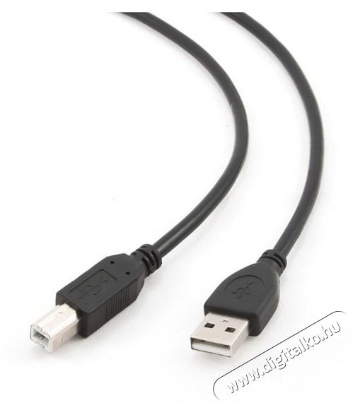 Gembird CCP-USB2-AMBM-6 1,8m USB A apa - USB B apa fekete k&aacute;bel Iroda &eacute;s sz&aacute;m&iacute;t&aacute;stechnika - Sz&aacute;m&iacute;t&oacute;g&eacute;p tartoz&eacute;k - USB k&aacute;bel - 463175