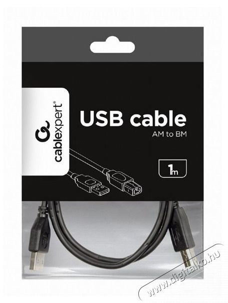 Gembird CCP-USB2-AMCM-1M 1m USB A apa - USB C apa fekete k&aacute;bel Iroda &eacute;s sz&aacute;m&iacute;t&aacute;stechnika - Sz&aacute;m&iacute;t&oacute;g&eacute;p tartoz&eacute;k - USB k&aacute;bel - 463086