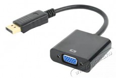 Gembird Displayport apa > VGA anya adapter Iroda &eacute;s sz&aacute;m&iacute;t&aacute;stechnika - Sz&aacute;m&iacute;t&oacute;g&eacute;p tartoz&eacute;k - Vga monitor k&aacute;bel - 440804