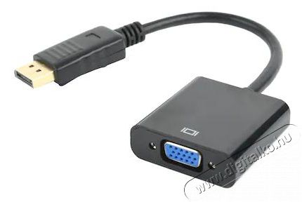 Gembird Displayport apa > VGA anya adapter Iroda &eacute;s sz&aacute;m&iacute;t&aacute;stechnika - Sz&aacute;m&iacute;t&oacute;g&eacute;p tartoz&eacute;k - Vga monitor k&aacute;bel - 440804