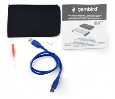 Gembird EE2-U3S-2-R 2.5 USB3.0 SATA piros k&uuml;lső h&aacute;z Iroda &eacute;s sz&aacute;m&iacute;t&aacute;stechnika - Notebook kieg&eacute;sz&iacute;tő - USB hub / eloszt&oacute; - 507008