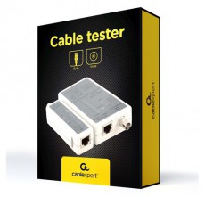 Gembird NCT-1 RJ-45, BNC feh&eacute;r k&aacute;belteszter Iroda &eacute;s sz&aacute;m&iacute;t&aacute;stechnika - Sz&aacute;m&iacute;t&oacute;g&eacute;p tartoz&eacute;k - H&aacute;l&oacute;zati k&aacute;bel - 507009