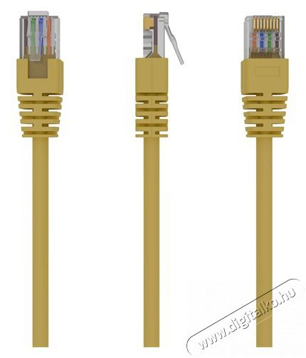 Gembird PP12-2M/Y 2m RJ45 CAT5e UTP M/M s&aacute;rga k&aacute;bel Iroda &eacute;s sz&aacute;m&iacute;t&aacute;stechnika - Sz&aacute;m&iacute;t&oacute;g&eacute;p tartoz&eacute;k - H&aacute;l&oacute;zati k&aacute;bel - 506984
