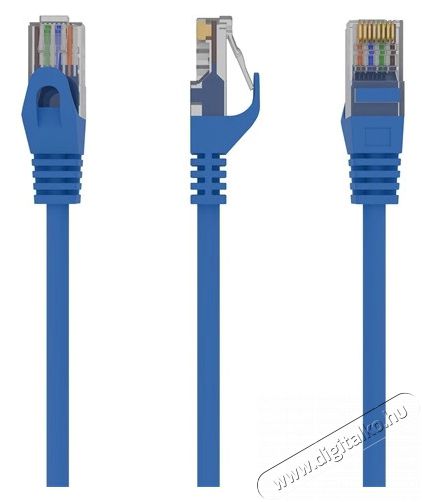 Gembird PP6U-0.5M/B 0,5m RJ45 CAT6 UTP - RJ45 CAT6 UTP M/M k&eacute;k k&aacute;bel Iroda &eacute;s sz&aacute;m&iacute;t&aacute;stechnika - Sz&aacute;m&iacute;t&oacute;g&eacute;p tartoz&eacute;k - H&aacute;l&oacute;zati k&aacute;bel - 516273