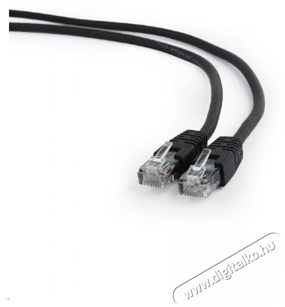 Gembird PP6U-0.5M/BK 0,5m RJ45 CAT6 UTP - RJ45 CAT6 UTP M/M fekete k&aacute;bel Iroda &eacute;s sz&aacute;m&iacute;t&aacute;stechnika - Sz&aacute;m&iacute;t&oacute;g&eacute;p tartoz&eacute;k - H&aacute;l&oacute;zati k&aacute;bel - 516274