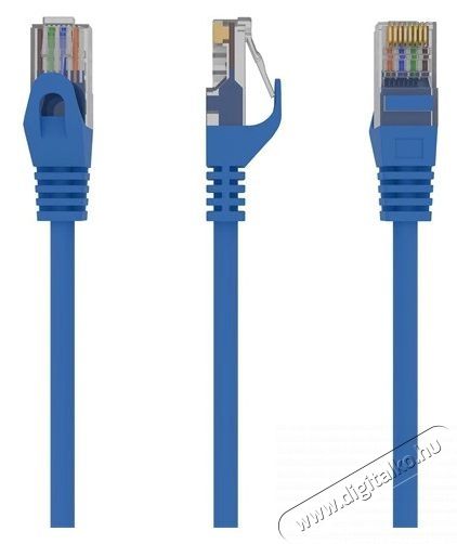 Gembird PP6U-2M/B 2m RJ45 CAT6 UTP M/M k&eacute;k k&aacute;bel Iroda &eacute;s sz&aacute;m&iacute;t&aacute;stechnika - Sz&aacute;m&iacute;t&oacute;g&eacute;p tartoz&eacute;k - H&aacute;l&oacute;zati k&aacute;bel - 516271