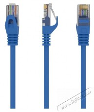 Gembird PP6U-2M/B 2m RJ45 CAT6 UTP M/M k&eacute;k k&aacute;bel Iroda &eacute;s sz&aacute;m&iacute;t&aacute;stechnika - Sz&aacute;m&iacute;t&oacute;g&eacute;p tartoz&eacute;k - H&aacute;l&oacute;zati k&aacute;bel - 516271
