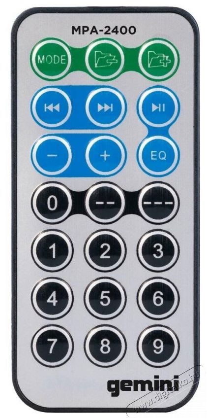Gemini MPA-2400GRY Hangfal Audio-Video / Hifi / Multim&eacute;dia - Hordozhat&oacute;, vezet&eacute;k n&eacute;lk&uuml;li / bluetooth hangsug&aacute;rz&oacute; - Hordozhat&oacute;, vezet&eacute;k n&eacute;lk&uuml;li / bluetooth hangsug&aacute;rz&oacute; - 530474