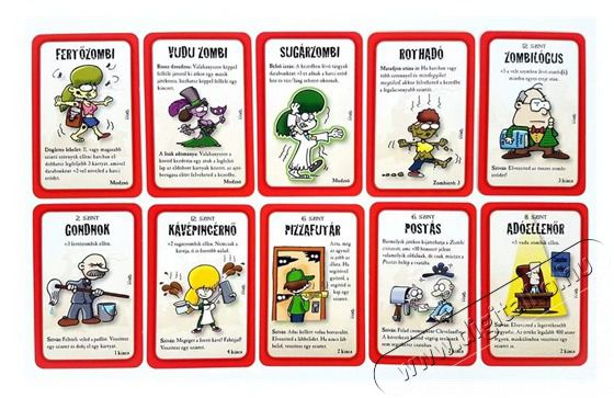 G&Eacute;MKER-G&Eacute;MKLUB Munchkin Zombik t&aacute;rsasj&aacute;t&eacute;k H&aacute;ztart&aacute;s / Otthon / K&uuml;lt&eacute;r - J&aacute;t&eacute;k / Sport - T&aacute;rsasj&aacute;t&eacute;k - 507822