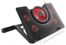 Genesis OXID 550, 15,6 - 17,3, alum&iacute;nium test Iroda &eacute;s sz&aacute;m&iacute;t&aacute;stechnika - Notebook kieg&eacute;sz&iacute;tő - USB laptop hűtő - 503347