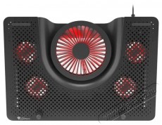 Genesis OXID 550, 15,6 - 17,3, alum&iacute;nium test Iroda &eacute;s sz&aacute;m&iacute;t&aacute;stechnika - Notebook kieg&eacute;sz&iacute;tő - USB laptop hűtő - 503347